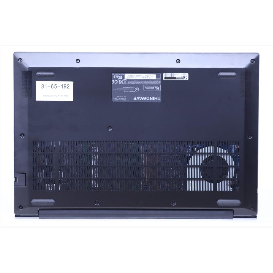 即配 良品 2023年快速モデル 13世代Corei5 ドスパラ THIRDWAVE F-14RP5 i5-1335U 16G 512G 14.0FHD Wi-Fi6E バッテリー良 ノートパソコン AAA評価の画像