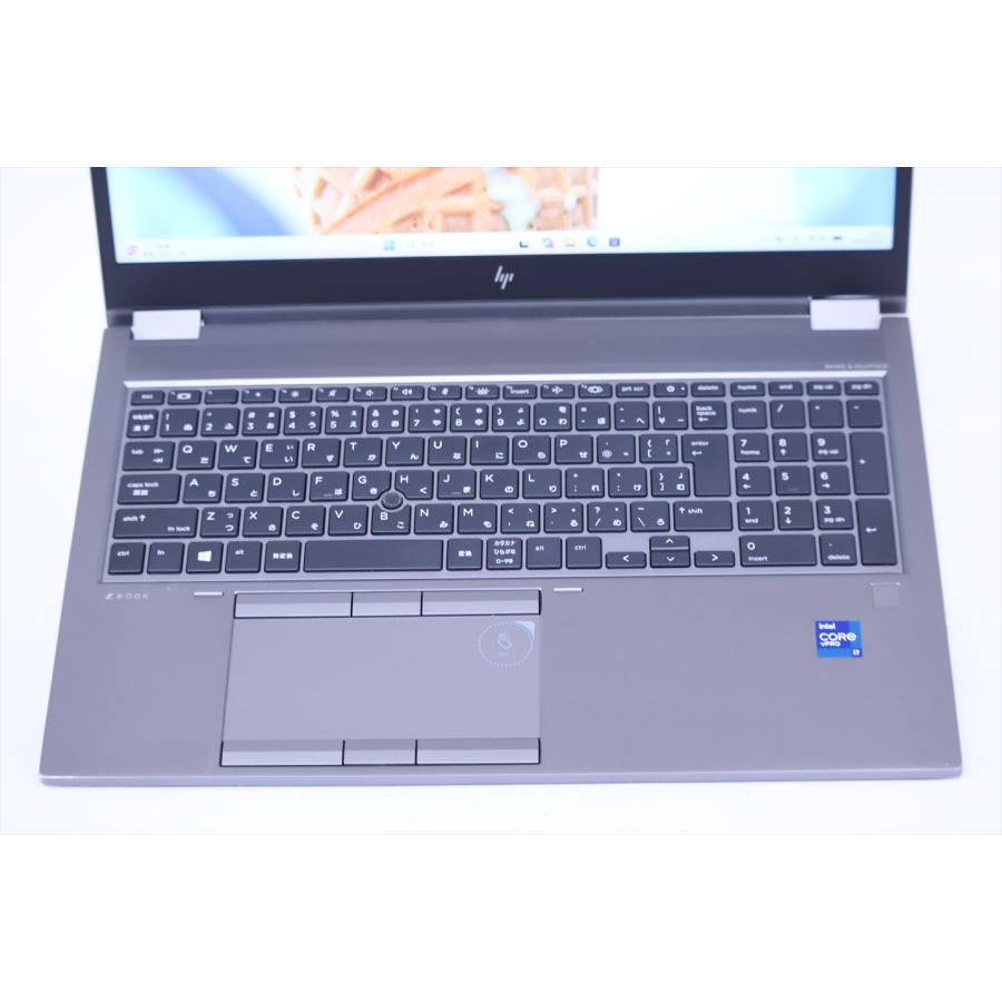 即配 2022年RTX A3000搭載32Gワークステーション HP ZBook Fury G8 i7-11850H 32G 1.0TB 15.6FHD Wi-Fi6 Office バッテリー良 ノートパソコン AAB評価の画像