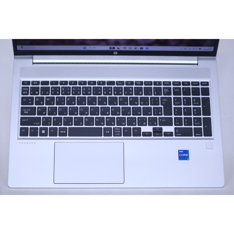 即配 良品 2024年快速モデル 13世代Corei5 HP ProBook 450 G10 i5-1334U 16G 256G 15.6FHD Wi-Fi6E Office Win11 バッテリー良 ノートパソコン AAA評価の画像