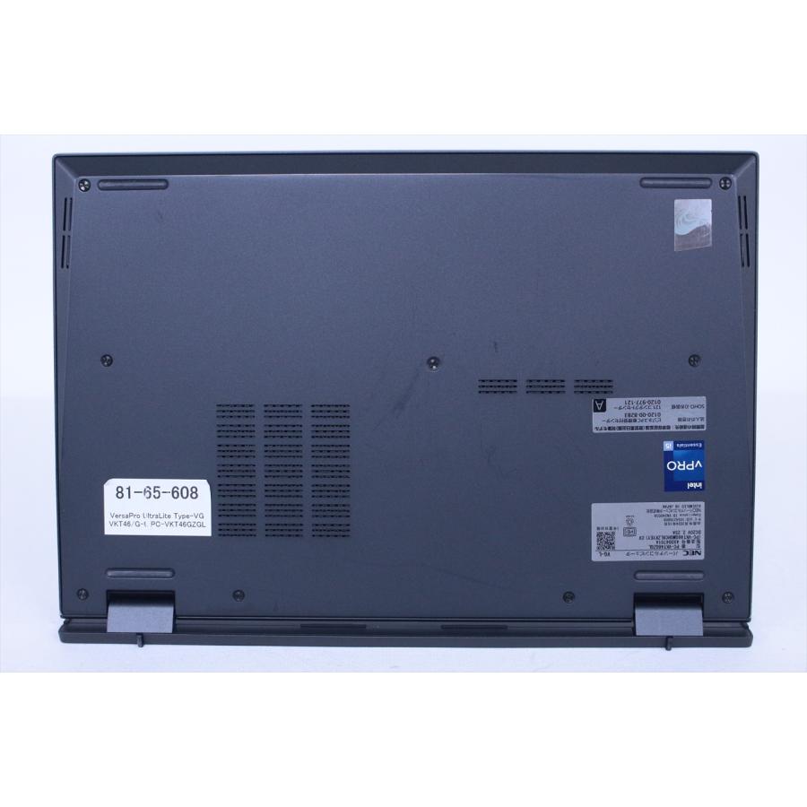 即配 良品 2024年軽量14.0WUXGA液晶32Gモデル VersaPro UltraLite VG VKT46/G-L i5-1335U 32G 256G 14.0WUXGA WiFi6E バッテリー良 ノートパソコン AAA評価の画像