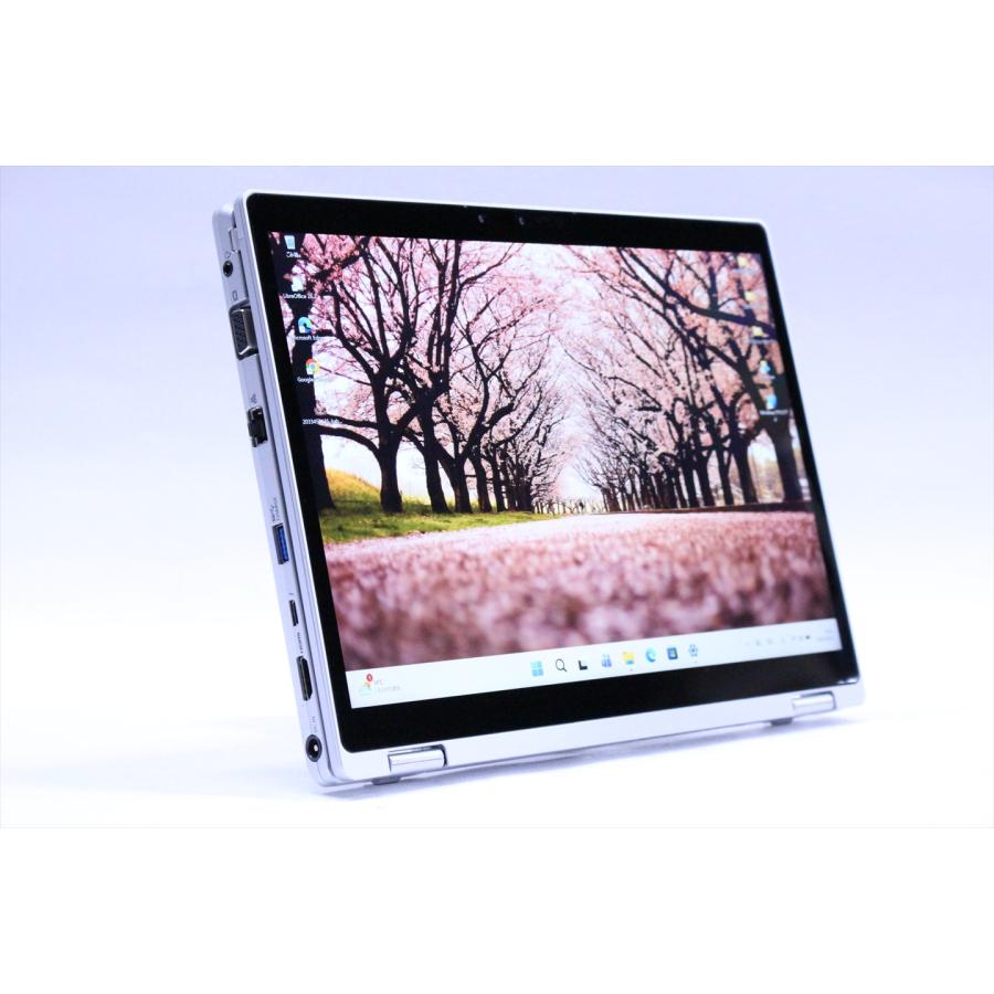 即配 累積時間少 2021年WQXGA+軽量快速モデル CF-QV1RFAVS LTE i5-1145G7 16G 256G 12.0タッチ Wi-Fi6 Office リカバリ ノートパソコン BAA評価の画像