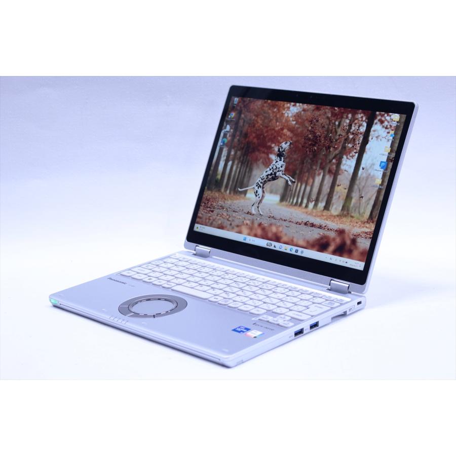 即配 良品 累積少 2021年WQXGA+液晶軽量快速モデル 11世代Corei5 CF-QV1RFAVS LTE i5-1145G7 16G 256G 12.0タッチ Wi-Fi6 リカバリ ノートパソコン AAA評価の画像