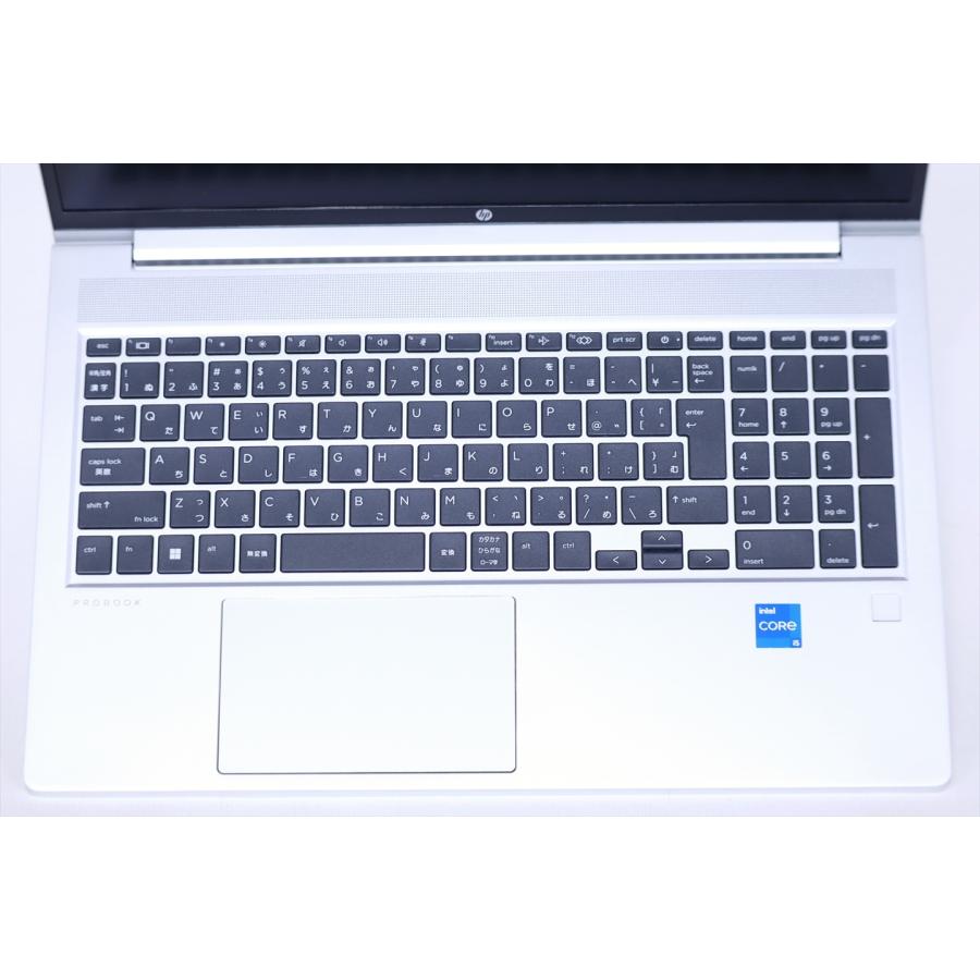 即配 2024年快速モデル 13世代Corei5 HP ProBook 450 G10 i5-1335U 16G 256G 15.6FHD Wi-Fi6E Office リカバリ バッテリー良 ノートパソコン AAB評価の画像