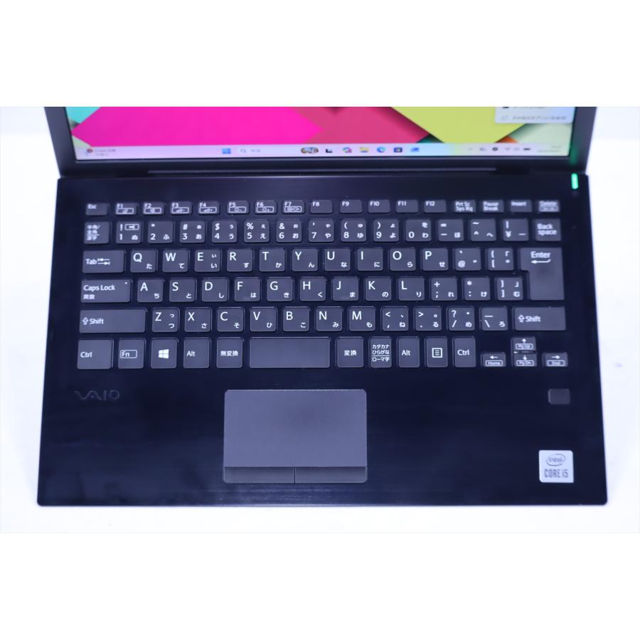 即配 バッテリー良 2021年薄型快速モデル 10世代Corei5 VAIO Pro PG VJPG141 i5-1035G1 16G 256G 13.3FHD WiFi6 Office Win11 ノートパソコン BAA評価の画像