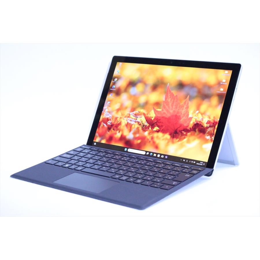 Surface Pro7+ i5 8GB 256GB 純正キーボード・充電器付き Surface Pro 即配 良品 バッテリー良 純正キーボード付属 11世代Corei5