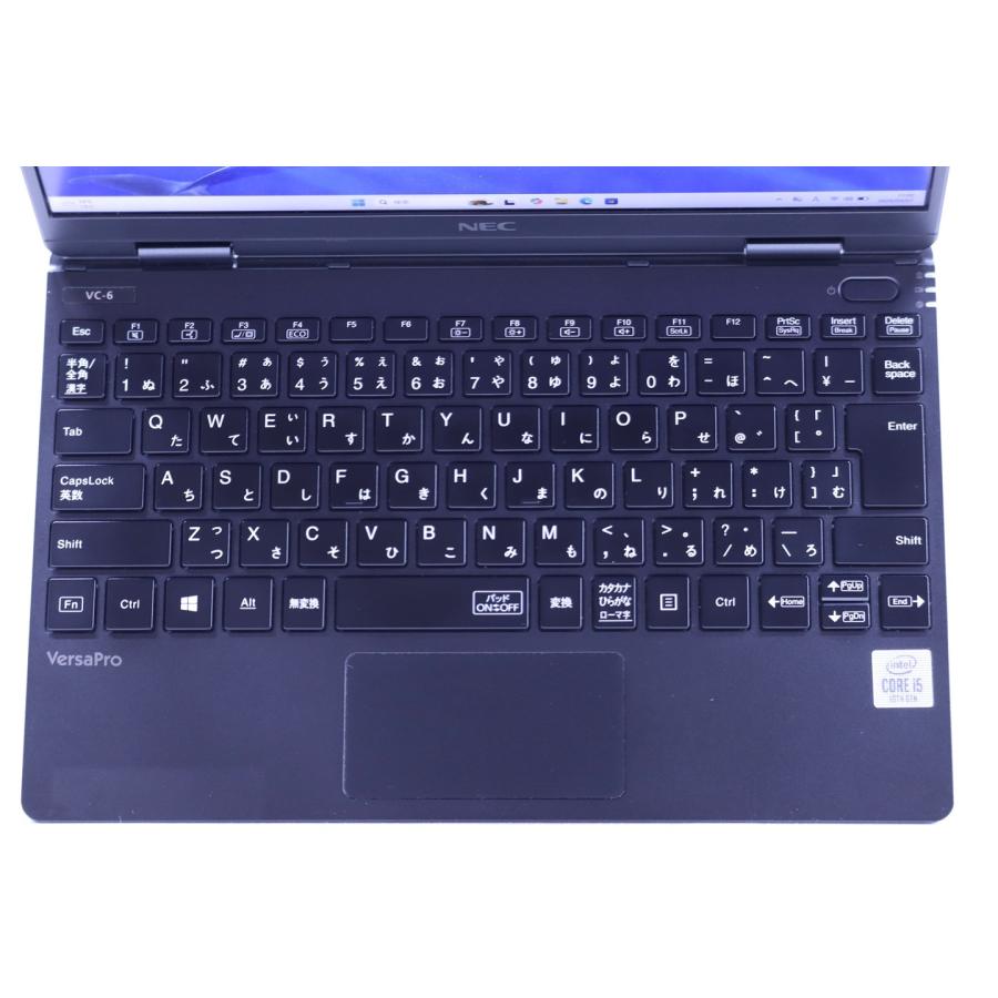 即配 良品 2021年軽量モデル 10世代Corei5 VersaPro UltraLite VC VKT10/C-6 i5-10210Y 8G 128G 12.5FHD 無線+有線 Office ノートパソコン AAA評価の画像