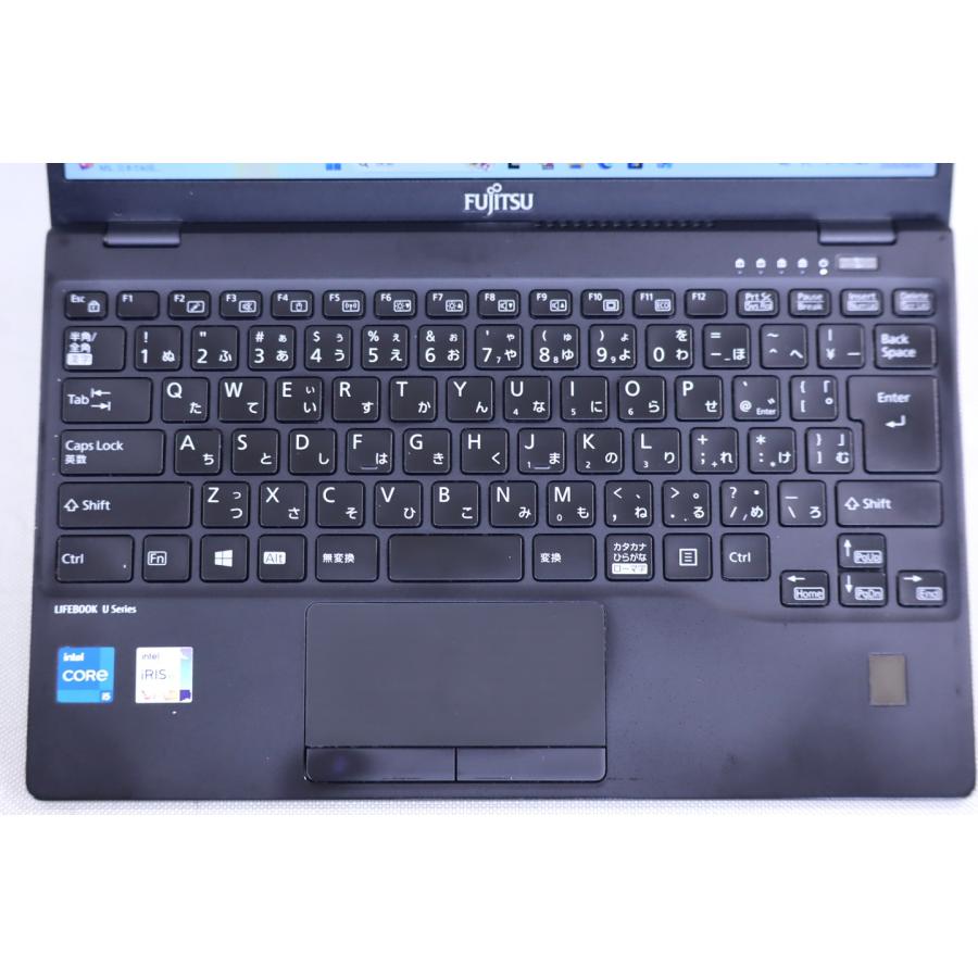 即配 2021年快速モデル 約738g超軽量ボディ 11世代Corei5 LIFEBOOK U9311/F i5-1145G7 8G 256G 13.3FHD Wi-Fi6 Office Win11 ノートパソコン AAA評価の画像