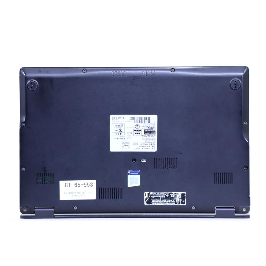 即配 2021年快速モデル 約738g超軽量ボディ 11世代Corei5 LIFEBOOK U9311/F i5-1145G7 8G 256G 13.3FHD Wi-Fi6 Office Win11 ノートパソコン AAA評価の画像