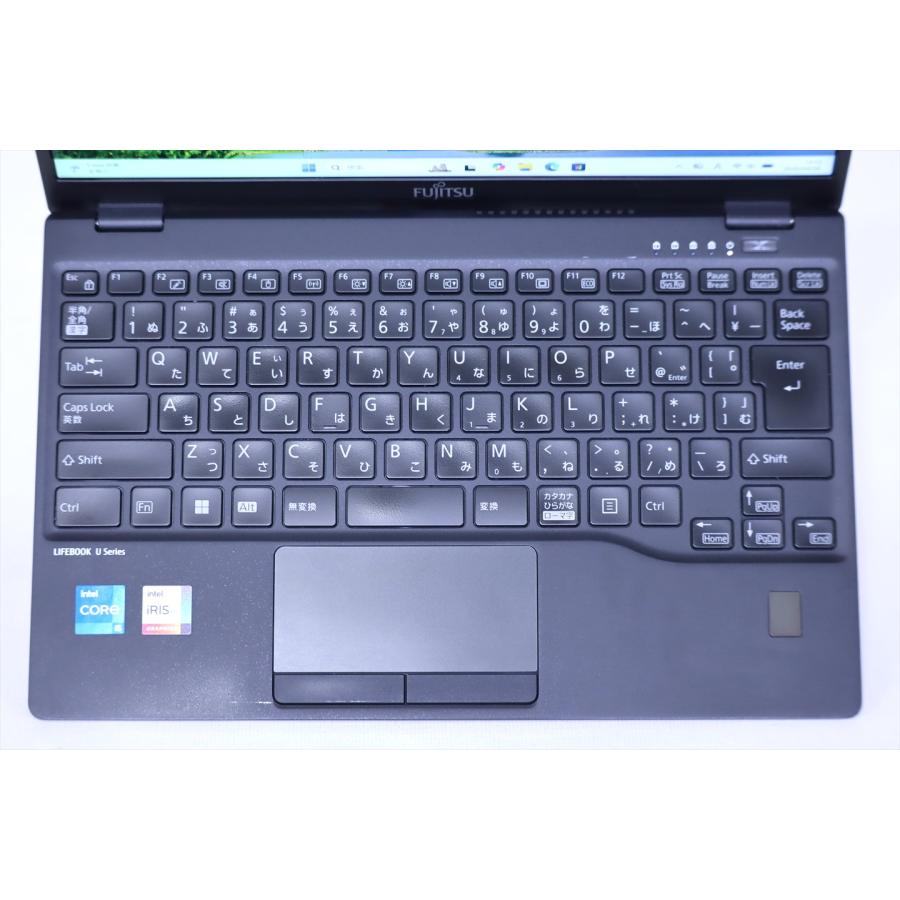 即配 2022年軽量快速モデル 12世代Corei5 LIFEBOOK U9312/J L-BT i5-1245U 16G 256G 13.3FHD Wi-Fi6E バッテリー良 ノートパソコン ABA評価の画像