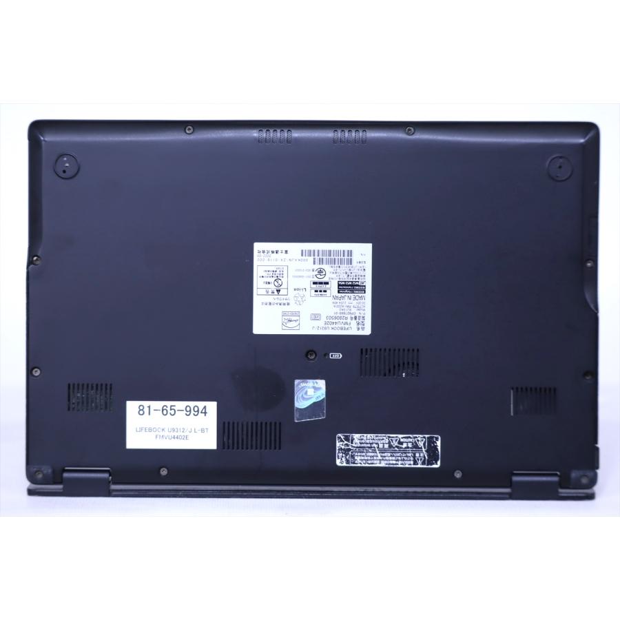 即配 2022年軽量快速モデル 12世代Corei5 LIFEBOOK U9312/J L-BT LTE i5-1245U 16G 256G 13.3FHD Wi-Fi6E バッテリー良 ノートパソコン BAA評価の画像