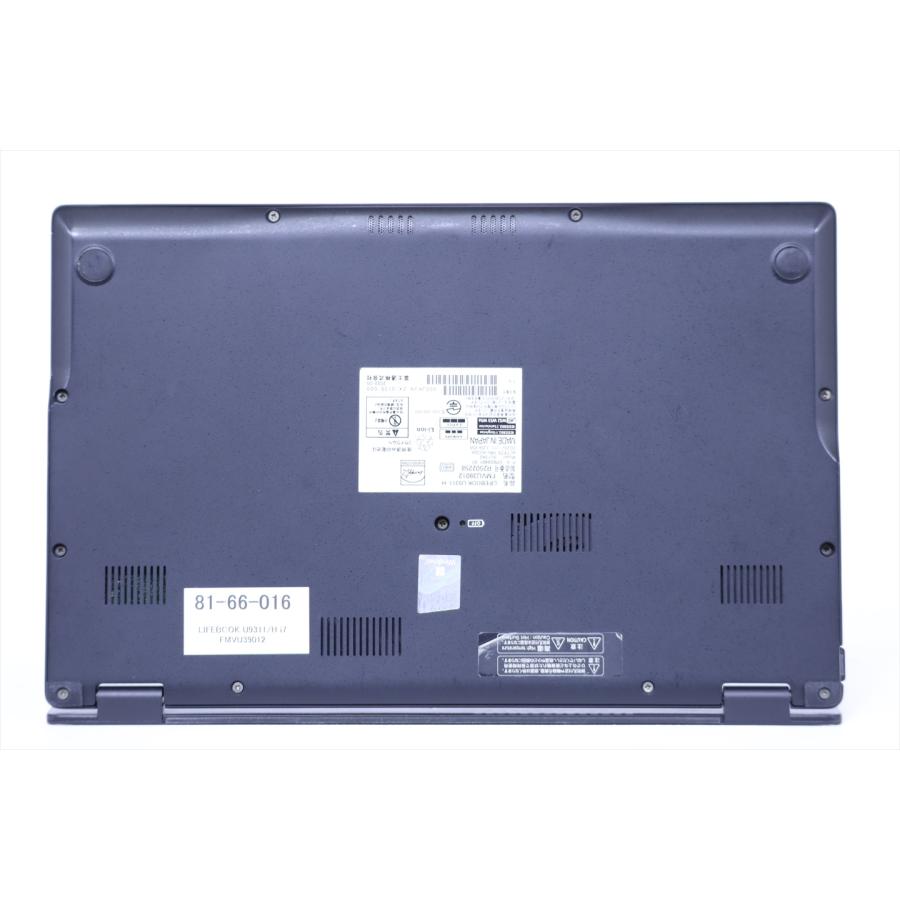 即配 良品 2022年薄軽量パワフルモデル 11世代Corei7 LIFEBOOK U9311/H i7-1185G7 16G 256G 13.3FHD Thunderbolt4 Wi-Fi6 Office ノートパソコン ABA評価の画像