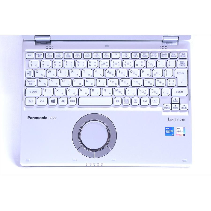 即配 良品 2021年WQXGA+軽量快速モデル Let's note CF-QV1RFAVS LTE i5-1145G7 16G 256G 12.0タッチ Wi-Fi6 Office Win11 リカバリ ノートパソコン AAA評価の画像