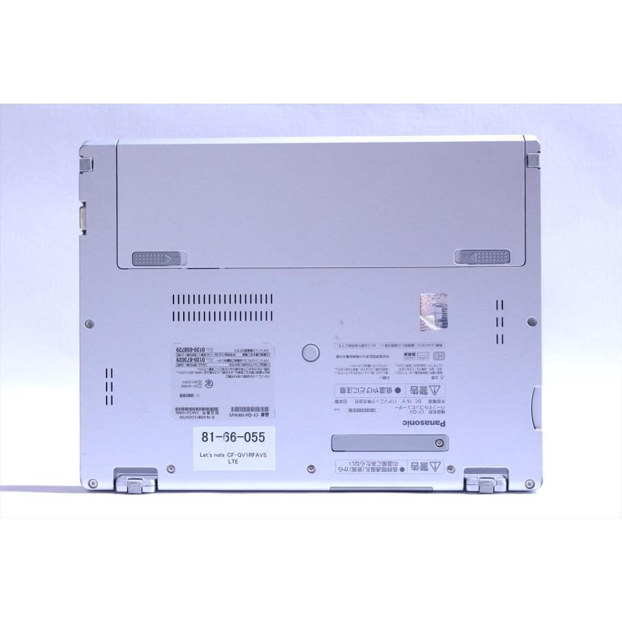 即配 良品 2021年WQXGA+軽量快速モデル Let's note CF-QV1RFAVS LTE i5-1145G7 16G 256G 12.0タッチ Wi-Fi6 Office Win11 リカバリ ノートパソコン AAA評価の画像