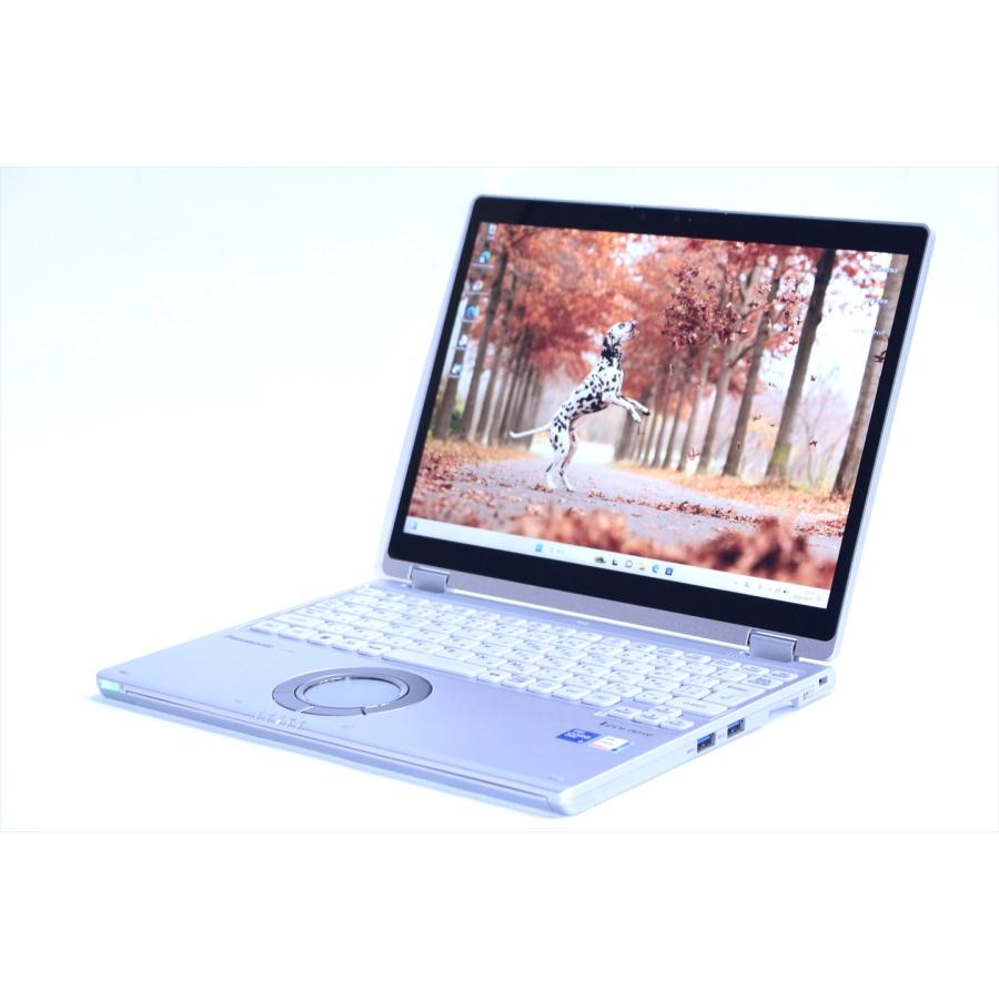 即配 2021年WQXGA+軽量快速モデル Let's note CF-QV1RFAVS LTE i5-1145G7 16G 256G 12.0タッチ Wi-Fi6 Office Win11 リカバリ ノートパソコン BAA評価の画像