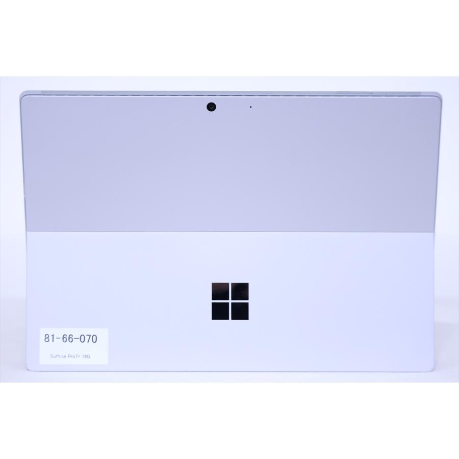 即配 バッテリー良 2021年薄軽量モデル Surface Pro7+ i5-1135G7 16G 256G 12.3タッチ Wi-Fi6 リカバリ キーボード追加可 ノートパソコン BBA評価の画像