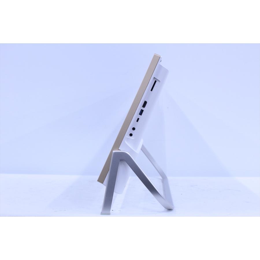 即配 良品 4辺狭額縁スタイリッシュPC パワフルモデル Corei7 ESPRIMO FH77/D1 i7-8750H 8G 256G+1.0TB 23.8FHD Blu-ray Office オールインワン AAA評価の画像