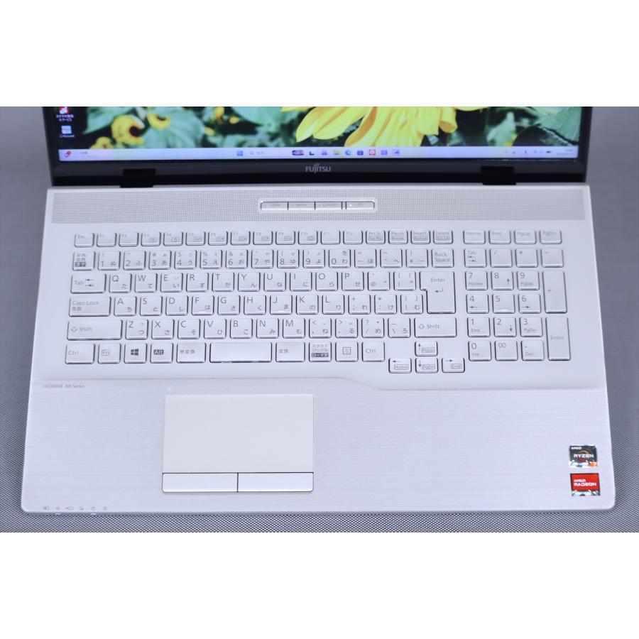 LIFEBOOK NH 即配 2022年広々17型液晶Ryzen7快速モデル WNB/F3 Ryzen7