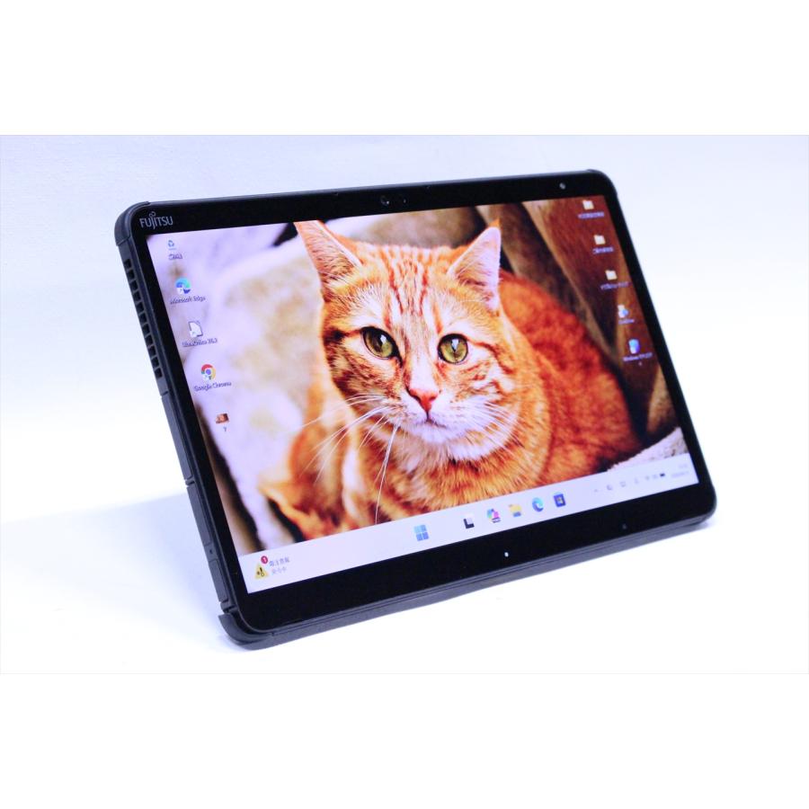 即配 バッテリー良 2021年13.3型液晶軽量2in1タブレット ARROWS Tab Q7310/DB i5-10310U 8G 128G 13.3FHDタッチ Wi-Fi6 Office ノートパソコン BAA評価