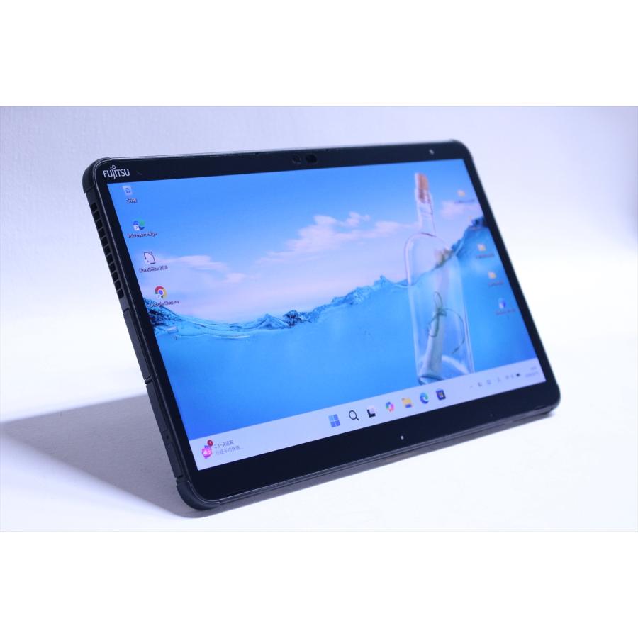 即配 良品 軽量約775g 13.3型液晶2in1タブレット ARROWS Tab Q7311/FB i5-1145G7 8G 128G 13.3FHDタッチ WiFi6 バッテリー良 ノートパソコン AAA評価の画像