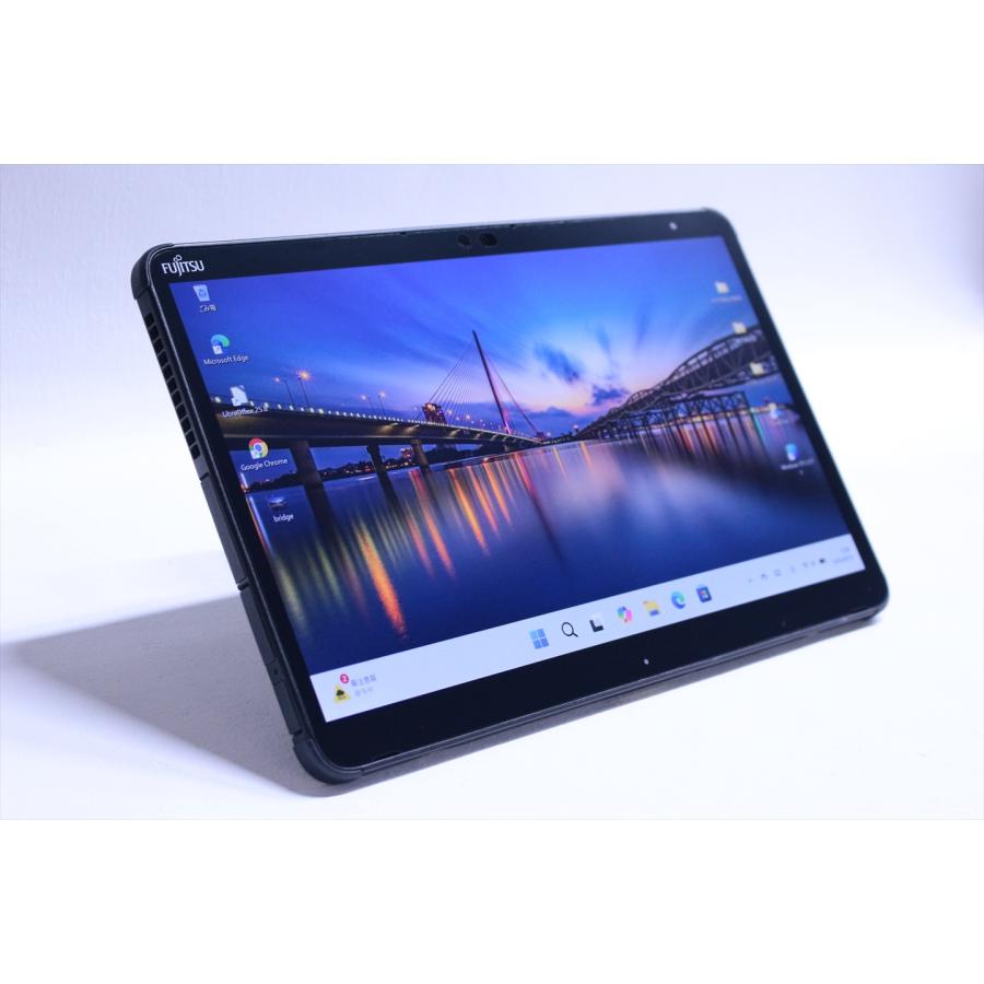 即配 軽量約775g 13.3型液晶2in1タブレット ARROWS Tab Q7311/FB i5-1145G7 8G 128G 13.3FHDタッチ Wi-Fi6 Office バッテリー良 ノートパソコン BAA評価の画像