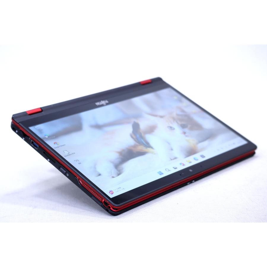LIFEBOOK U 即配 良品 877g 2020年薄軽量2in1モデル U9310X/D Red i5