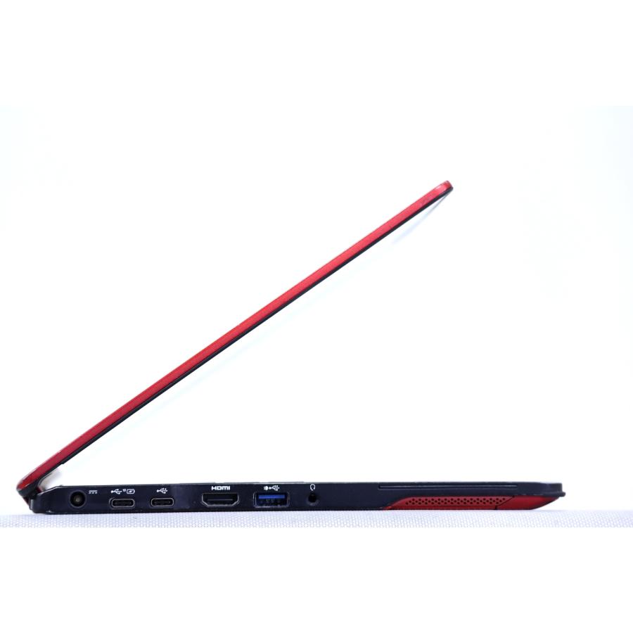 LIFEBOOK U 即配 良品 877g 2020年薄軽量2in1モデル U9310X/D Red i5