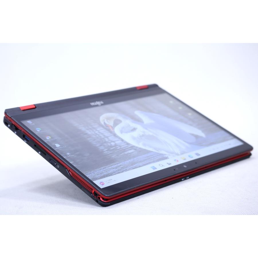 LIFEBOOK U 即配 良品 877g 2020年薄軽量2in1モデル U9310X/D Red i5