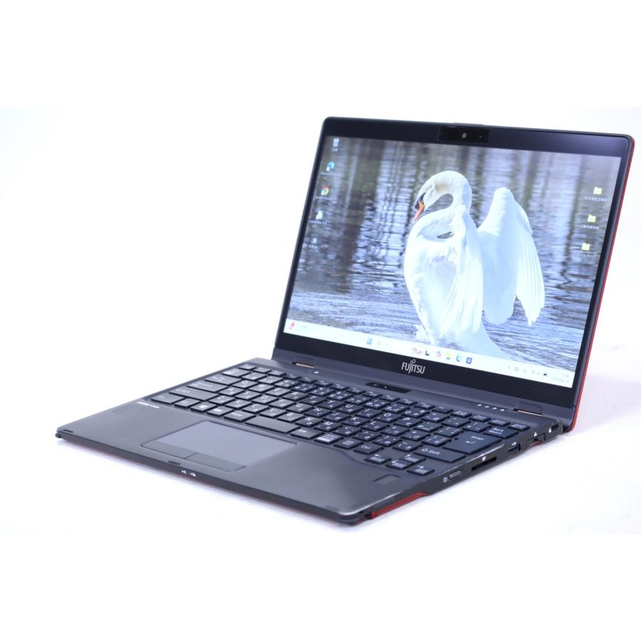 LIFEBOOK U 即配 良品 877g 2020年薄軽量2in1モデル U9310X/D Red i5