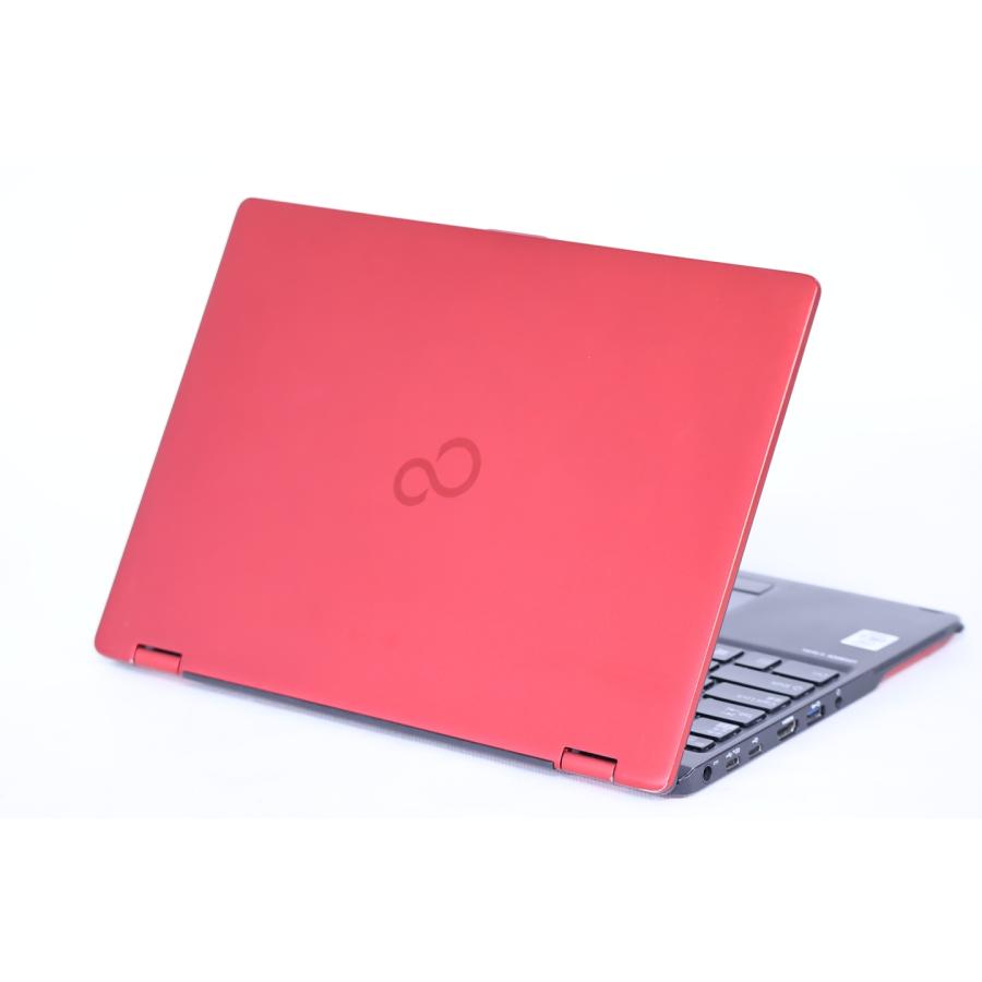 LIFEBOOK U 即配 良品 薄軽量877g 2020年2in1モデル U9310X/D Red i5 