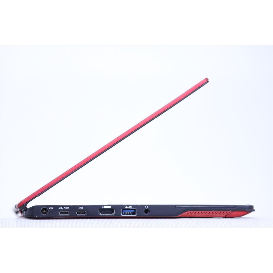 即配 良品 スタイリッシュ薄軽量2in1モデル LIFEBOOK U9310X/D Red LTE i5-10310U 8G 256G 13.3FHDタッチ Wi-Fi6 バッテリー良 ノートパソコン AAA評価の画像