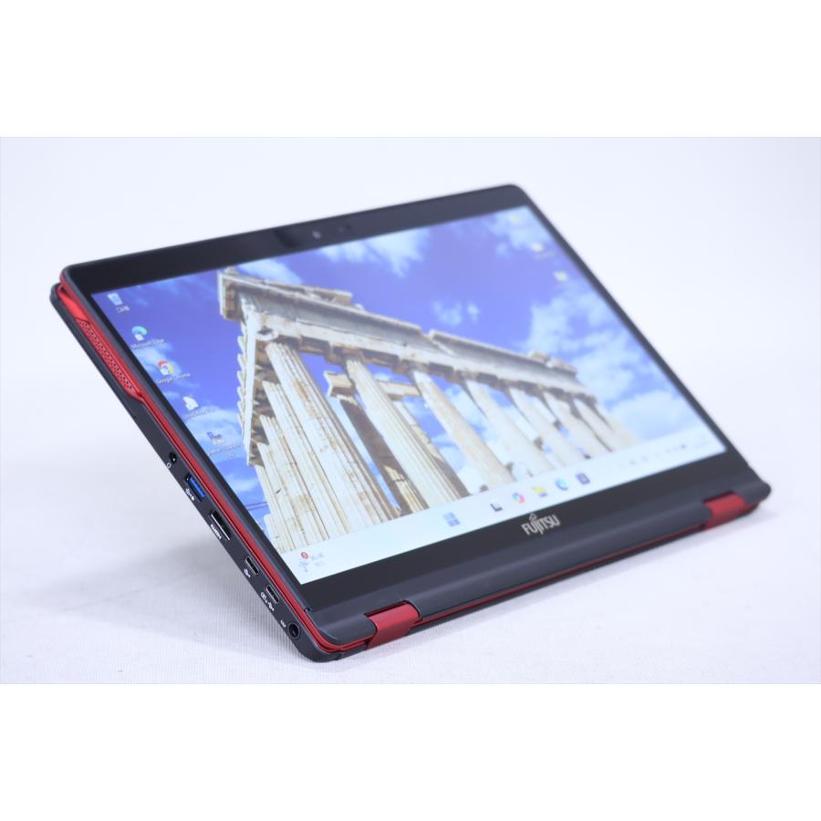 LIFEBOOK U 即配 良品 スタイリッシュ薄軽量2in1モデル U9310X/D Red