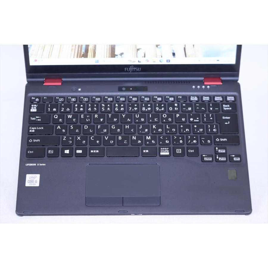 LIFEBOOK U 即配 良品 スタイリッシュ薄軽量2in1モデル U9310X/D Red