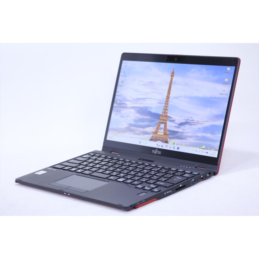 LIFEBOOK U 即配 良品 スタイリッシュ薄軽量2in1モデル U9310X/D Red 