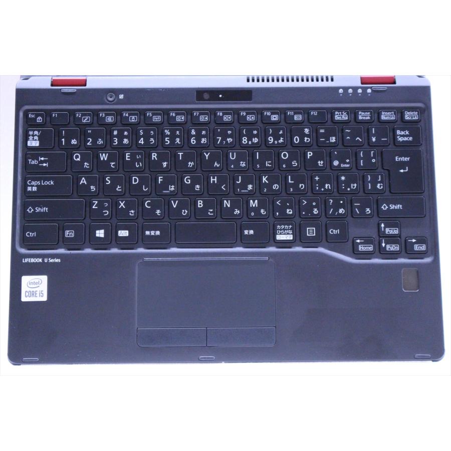 LIFEBOOK U 即配 良品 希少レッドカラー 2020年薄軽量モデル 2in1