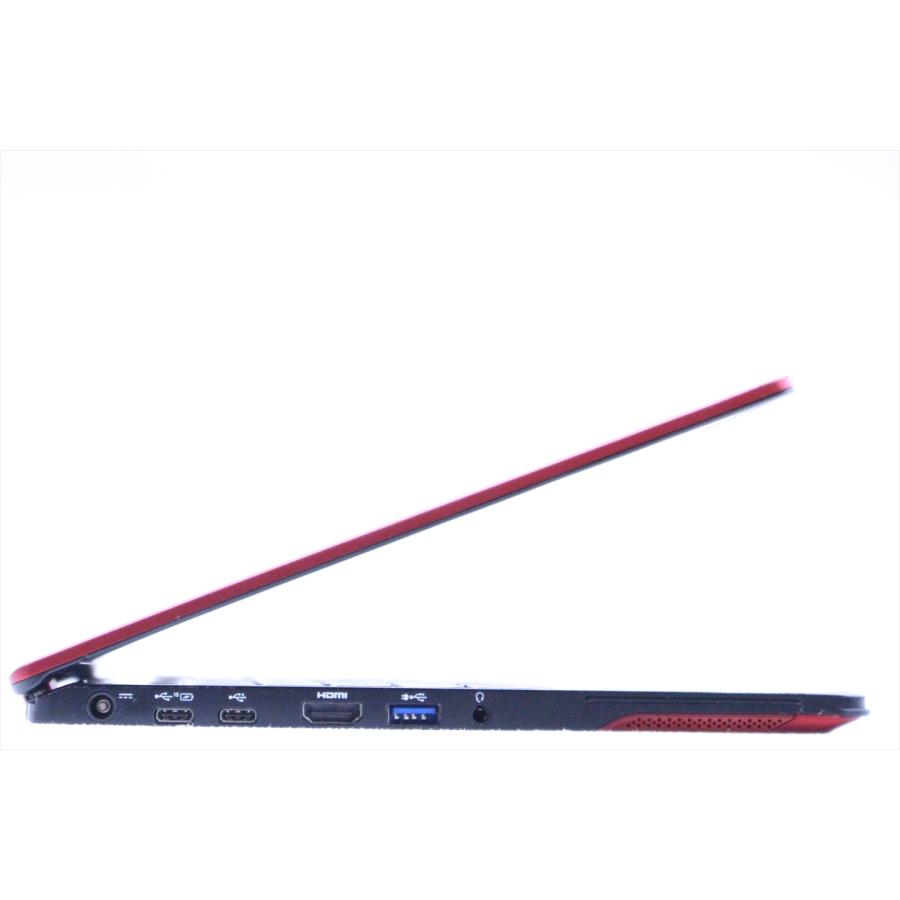即配 良品 希少レッドカラー 2020年薄軽量モデル 2in1 LIFEBOOK U9310X/D Red LTE i5-10310U 8G 256G 13.3FHDタッチ Wi-Fi6 Office ノートパソコン AAA評価の画像