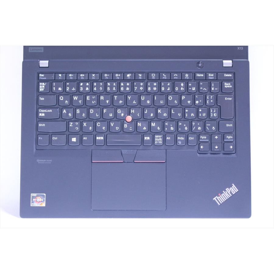 ThinkPad X 即配 良品 バッテリー良 2021年薄型Ryzen5モデル X13 Gen1