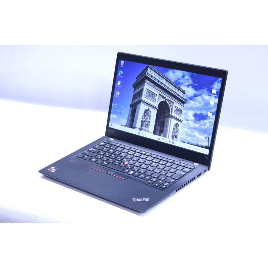 ThinkPad X 即配 バッテリー良 2021年薄型Ryzen5モデル X13 Gen1