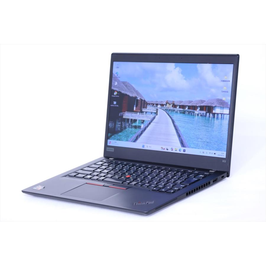 美品 ThinkPad X13 Gen1 AMD Ryzen5 バッテリー良好 ThinkPad X 即配 バッテリー良 2021年薄軽量Ryzen5モデル X13 Gen1