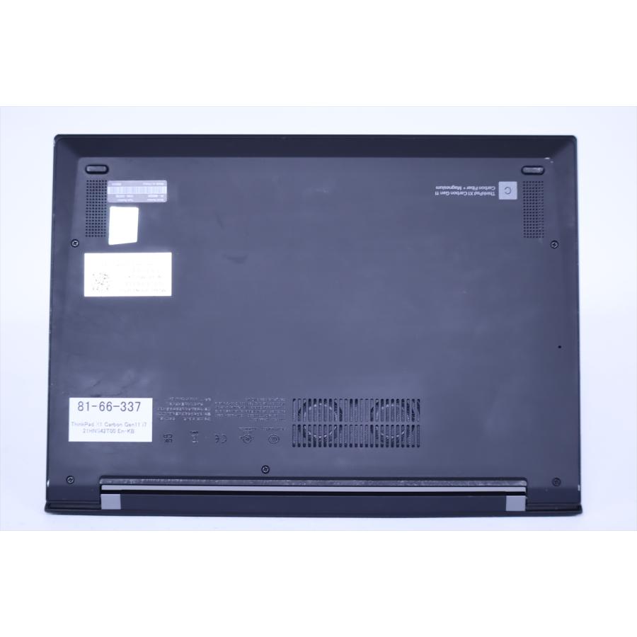 即配 良品 2023年パワフル32Gモデル 13世代Corei7 ThinkPad X1 Carbon Gen11 i7-1365U 32G 256G 14.0WUXGA Wi-Fi6E バッテリー良 ノートパソコン AAA評価の画像