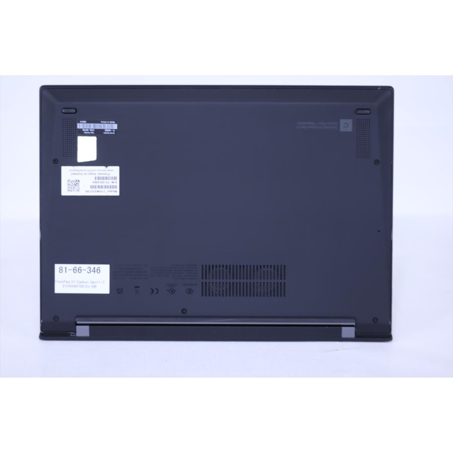 即配 良品 2023年パワフル32Gモデル 13世代Corei7 ThinkPad X1 Carbon Gen11 i7-1365U 32G 256G 14.0WUXGA Wi-Fi6E バッテリー良 ノートパソコン AAA評価の画像