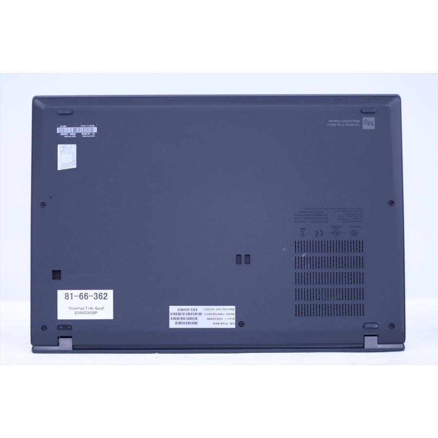即配 良品 2021年タッチ液晶快速モデル 11世代Corei5 ThinkPad T14s Gen2 i5-1145G7 16G 256G 14.0FHDタッチ Wi-Fi6 Office Win11 ノートパソコン AAA評価の画像