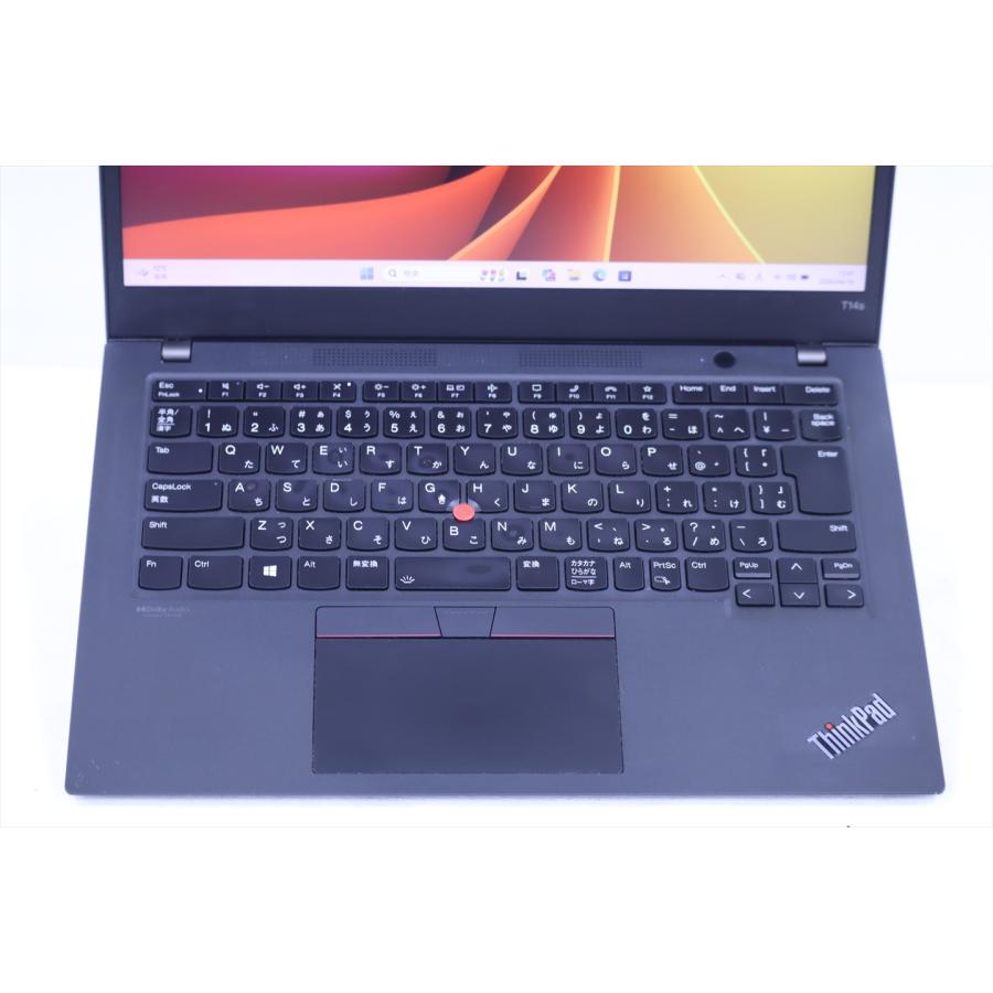 即配 2024年タッチ液晶快速モデル 11世代Corei5 ThinkPad T14s Gen2 i5-1145G7 16G 256G 14.0FHDタッチ Wi-Fi6 Office Win11 ノートパソコン BAA評価の画像