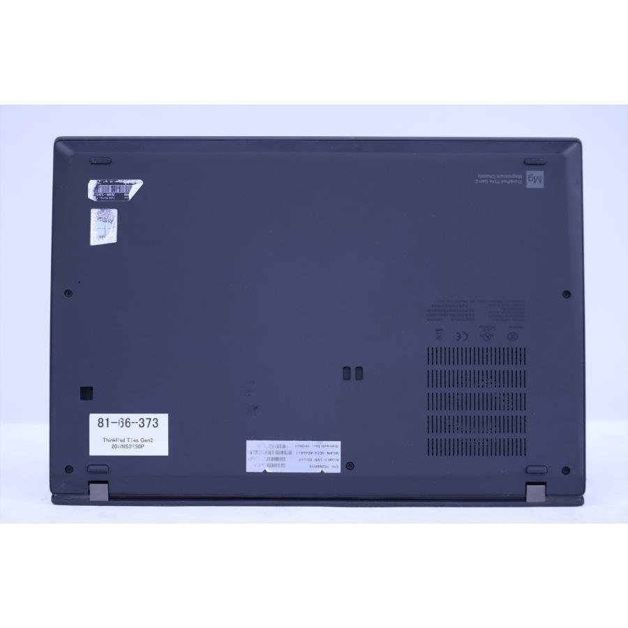 即配 2024年タッチ液晶快速モデル 11世代Corei5 ThinkPad T14s Gen2 i5-1145G7 16G 256G 14.0FHDタッチ Wi-Fi6 Office Win11 ノートパソコン BAA評価の画像