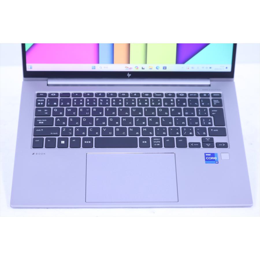 即配 良品 2022年パワフルモデル 12世代Corei7 ZBook Firefly G9 i7-1255U 16G 512G 14.0WUXGA NVIDIA Wi-Fi6E Office Win11 ノートパソコン AAA評価の画像