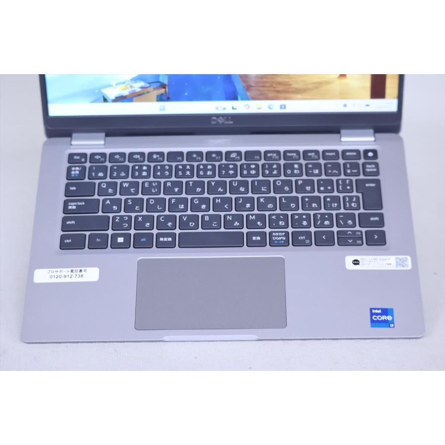 DELL 2023年パワフル32Gモデル 12世代Corei7 Latitude 13 5330 i7-1265U 32G 512G 13.3FHD Wi-Fi6E バッテリー良 新品キーボード BAA評価の画像
