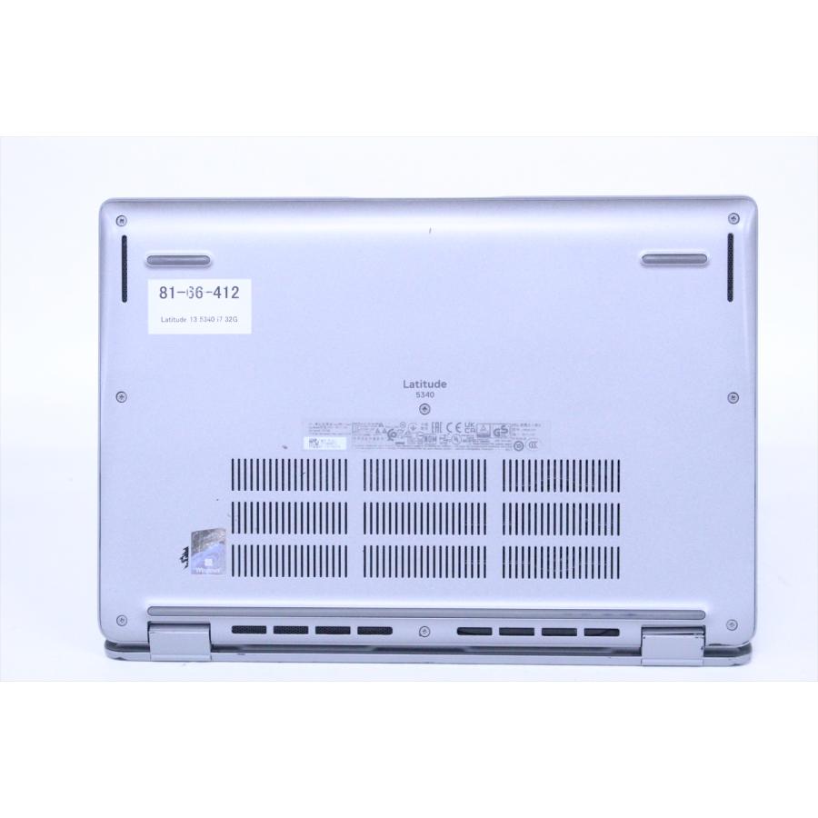 即配 2023年パワフル32Gモデル 13世代Corei7 Latitude 13 5340 i7-1365U 32G 512G 13.3FHD Wi-Fi6E Office リカバリ バッテリー良 ノートパソコン BAA評価の画像