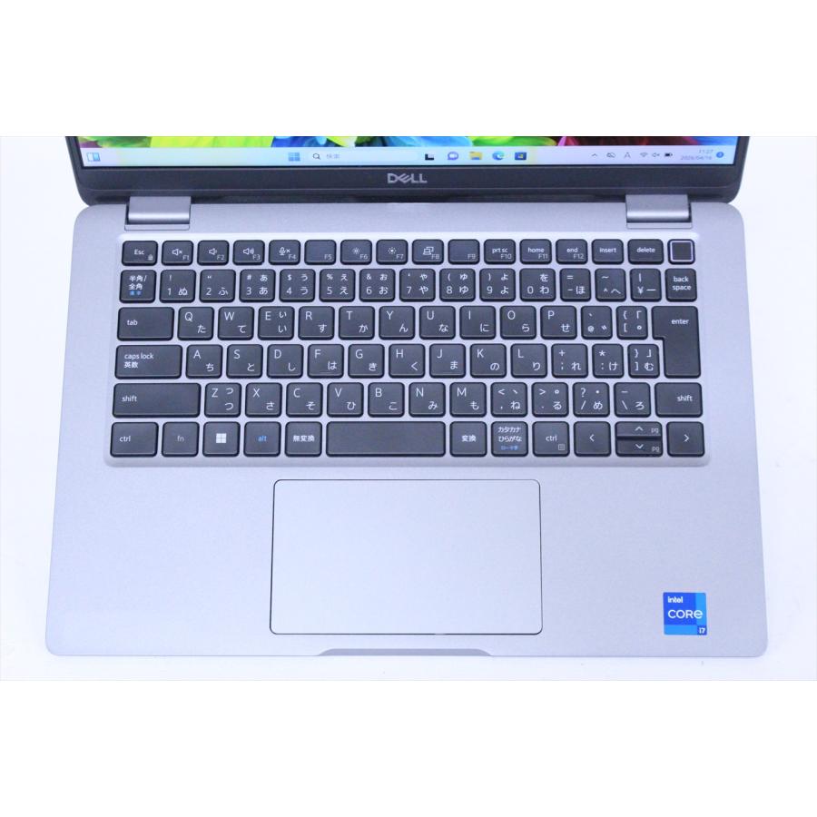 即配 良品 2023年パワフル32Gモデル 13世代Corei7 Latitude 13 5340 i7-1365U 32G 512G 13.3FHD Wi-Fi6E リカバリ バッテリー良 ノートパソコン ABA評価の画像