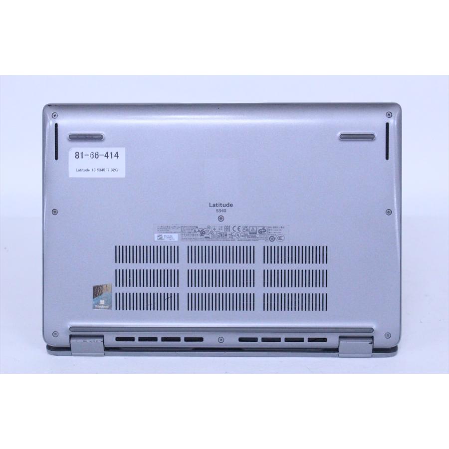 即配 良品 2023年パワフル32Gモデル 13世代Corei7 Latitude 13 5340 i7-1365U 32G 512G 13.3FHD Wi-Fi6E リカバリ バッテリー良 ノートパソコン ABA評価の画像