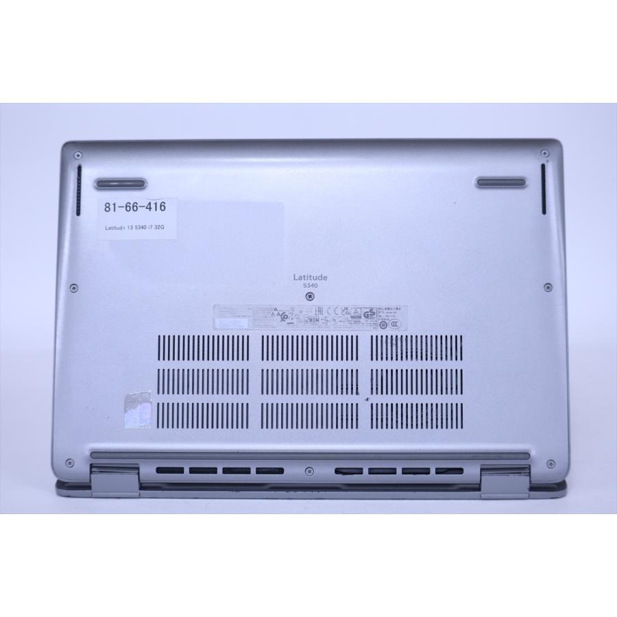 即配 良品 2023年パワフル32Gモデル 13世代Corei7 Latitude 13 5340 i7-1365U 32G 512G 13.3FHD Wi-Fi6E リカバリ バッテリー良 ノートパソコン ABA評価の画像