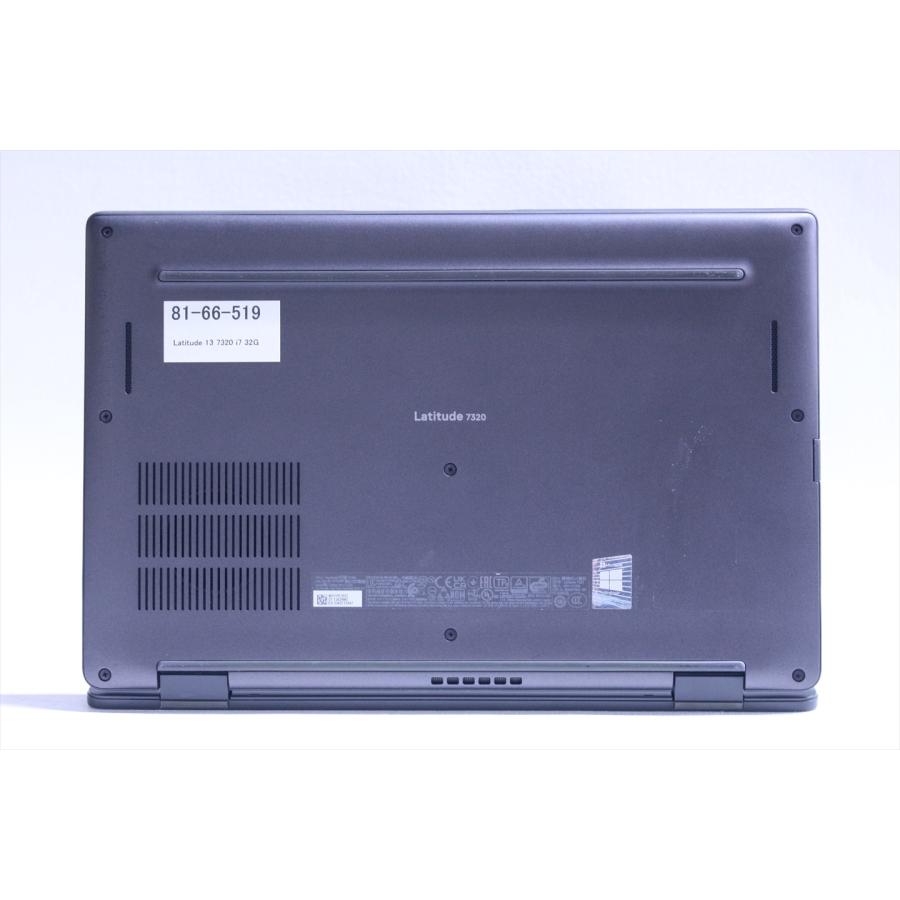 即配 2022年32Gパワフルモデル 11世代Corei7 Latitude 13 7320 i7-1185G7 32G 512G 13.3FHD Thunderbolt4 WiFi6 Office Win11 ノートパソコン BAA評価の画像